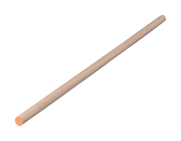 Alexandria Moulding Round Ramin Hardwood Dowel 3/8 in. D X 48 in. L 1 pk Orange