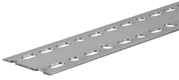 Boltmaster 0.05 in. X 2.25 in. W X 60 in. L Steel Slotted Strapping