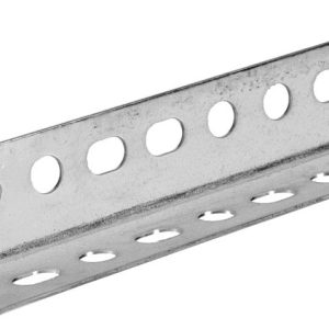 SteelWorks 1-1/4 in. W X 72 in. L Zinc Plated Steel Slotted Angle
