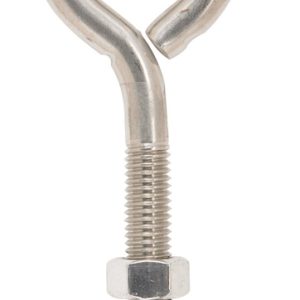 Hampton 1/2 in. X 6 in. L Stainless Stainless Steel Eyebolt Nut Included