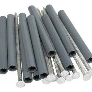 Amerimax Gray Aluminum K Gutter Spike and Ferrule