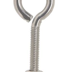 Hampton 5/16 in. X 3-1/4 in. L Stainless Stainless Steel Eyebolt Nut Included
