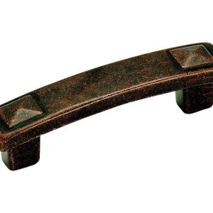 Amerock Forgings Forgings Cabinet Pull 3 in. Rustic Bronze 1 pk