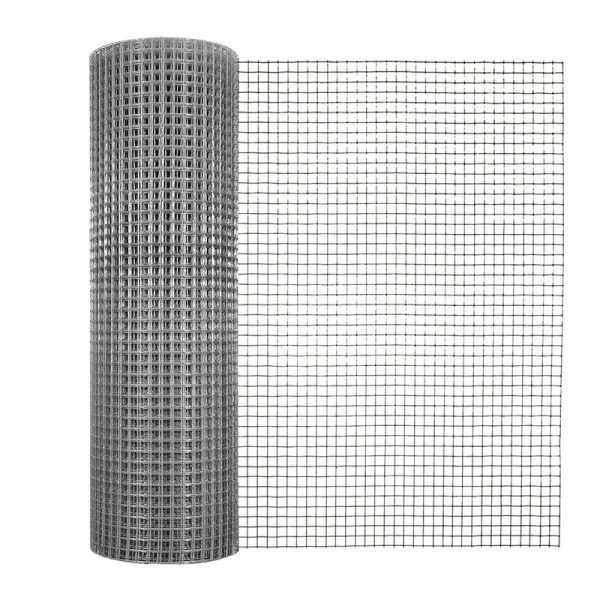 Garden Craft MegaRoll 1/2 in. X 24 in. H X 50 ft. L Galvanized Steel Hardware Cloth