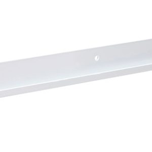 Rubbermaid .5 in. H X 1.7 in. W X 40 in. L Steel Fast Track Rail