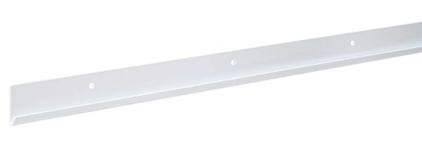 Rubbermaid .5 in. H X 1.7 in. W X 40 in. L Steel Fast Track Rail
