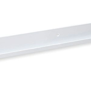 Rubbermaid .5 in. H X 1.7 in. W X 80 in. L Steel Fast Track Rail