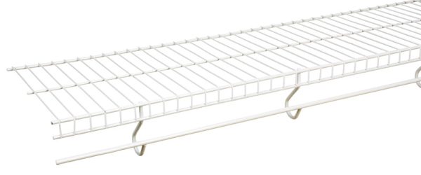 Rubbermaid 96 in. H X 12 in. W X 8 ft. L Steel Free Slide Shelf