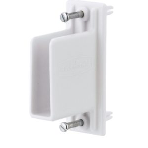 Rubbermaid 16 in. H X 12 in. W X 2.9 in. L Metal Fast Set Wall/End Bracket W/Drive Pin