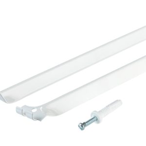 Rubbermaid 1.1 in. H X 12 in. W X 16 in. L Aluminum Support Brace W/Drive Pin