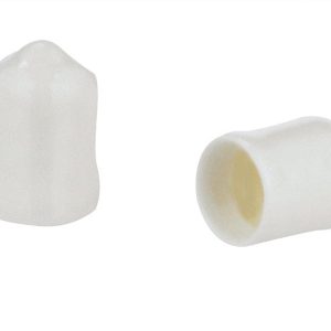 Rubbermaid 6.8 in. H X 4.5 in. W X .4 in. L Plastic End Caps