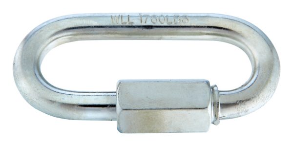 Campbell Zinc-Plated Steel Quick Link 1760 lb 3 in. L