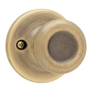 Kwikset Tylo Antique Brass Dummy Knob Right or Left Handed