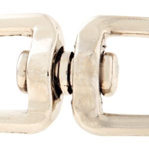 Campbell Nickel-Plated Forged Steel Double Eye Swivel 90 lb 2-11/16 in. L