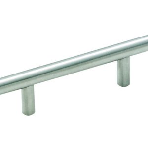 Amerock Bar Pulls Bar Cabinet Pull 3 in. Stainless Steel Silver 1 pk