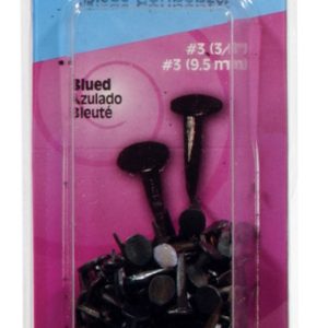 Hillman No. 3 X 3/8 in. L Blue Steel Cut Tacks 1.75 pk