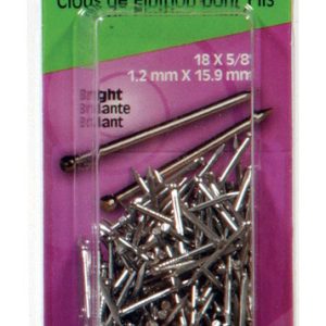 Hillman 18 Ga. X 5/8 in. L Bright Steel Brad Nails 1 pk 2 oz