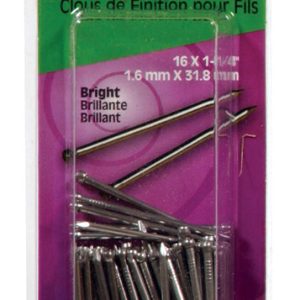 Hillman 16 Ga. X 1-1/4 in. L Bright Steel Brad Nails 1 pk 2 oz