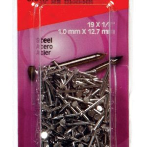 Hillman 19 Ga. X 1/2 in. L Bright Steel Wire Nails 1 pk 1.75 oz