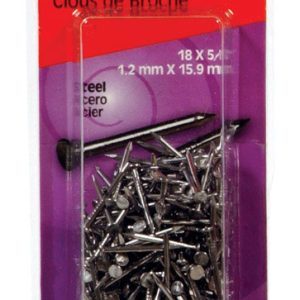 Hillman 18 Ga. X 5/8 in. L Bright Steel Wire Nails 1 pk 2 oz