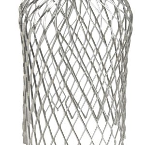 Amerimax 2.8 in. W X 3 in. L Gray Aluminum Gutter Strainer