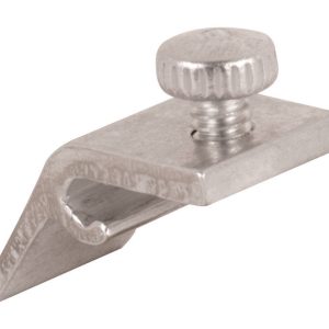 Prime-Line Mill Aluminum Storm Door Panel Clip For 1/2 inch 8 pk