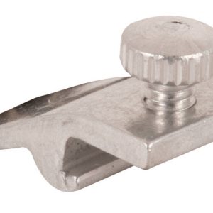 Prime-Line Mill Aluminum Storm Door Panel Clip For 1/2 inch 8 pk