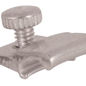 Prime-Line Mill Aluminum Storm Door Panel Clip For 1/2 inch 8 pk