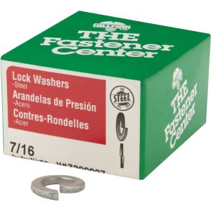 Hillman 7/16 in. D Zinc-Plated Steel Split Lock Washer 50 pk