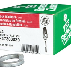 Hillman 3/4 in. D Zinc-Plated Steel Split Lock Washer 20 pk