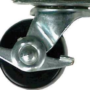 Shepherd Hardware 2-1/2 in. D Swivel Hard Rubber Caster 175 lb 1 pk