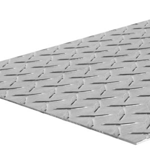 Boltmaster 24 in. Uncoated Steel Diamond Tread Plate