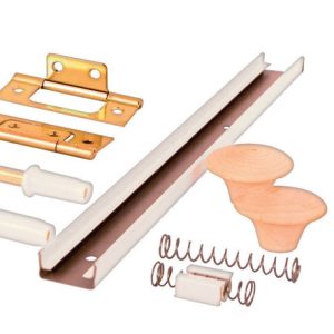Prime-Line White Steel Bi-fold Hardware Kit 1 pk