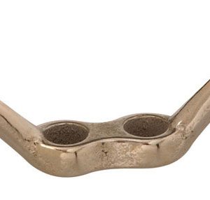 Campbell Nickel-Plated Nickel Rope Cleat 6 in. L