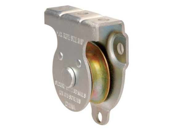 Campbell 1-1/2 in. D Zinc Plated Steel Swivel Eye Pulley