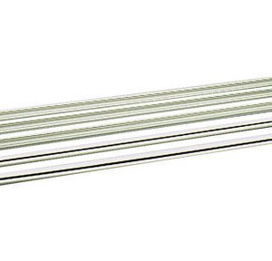 M-D Beige Aluminum Weatherstrip Set For Magnetic 84 in. L X 3/16 in.