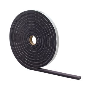 M-D Gray Foam Weather Stripping Tape For Doors and Windows 17 ft. L X 1/2 in.