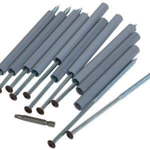 Amerimax 7 in. L Hex/Slotted Hex Head Gutter Screw w/Ferrule 10 pk