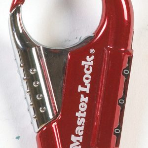 Master Lock 3-5/16 in. L Metal 3-Dial Combination Luggage Lock