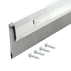 M-D Silver Aluminum Sweep For Garage Doors 36 in. L X 2 in.
