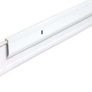 M-D White Aluminum Sweep For Garage Doors 36 in. L X 3/4 in.