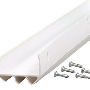M-D White Vinyl Door Set Seal For U-shaped 36 in. L X 1-3/4 in.