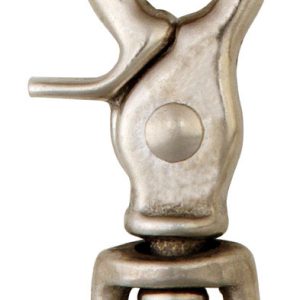 Campbell 3/8 in. D X 2-1/2 in. L Nickel-Plated Iron Trigger Snap 70 lb