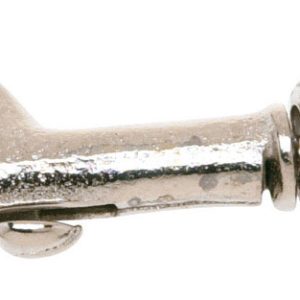 Campbell Nickel Plated/Iron Iron Bolt Snap 60 lb 2-15/16 in. L