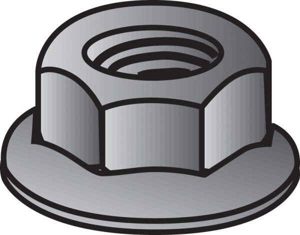 Hillman 5/16 in. Zinc-Plated Steel USS Whiz Lock Nut 100 pk