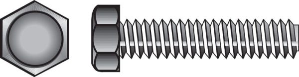 Hillman 5/16 in. D X 3-1/2 in. L Zinc Plated Steel Hex Tap Bolt 50 pk