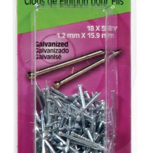 Hillman 18 Ga. X 5/8 in. L Galvanized Steel Brad Nails 1 pk 1.75 oz