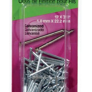 Hillman 17 Ga. X 7/8 in. L Galvanized Steel Brad Nails 1 pk 1.75 oz