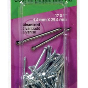 Hillman 17 Ga. X 1 in. L Galvanized Steel Brad Nails 1 pk 1.75 oz