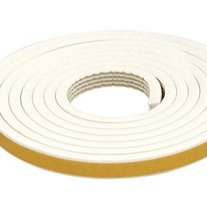 M-D White Rubber Weatherstrip For Doors and Windows 10 ft. L X 5/16 in.